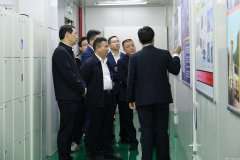 宜春市电子信息产业链招商小分队莅临开元官方版网站登录入口-开元(中国)参观调研